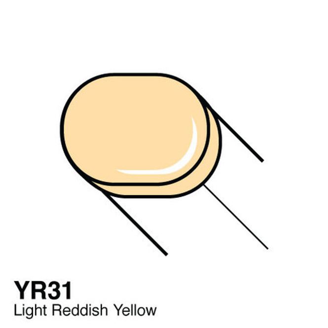 Hovedbilde Copic - Sketch Marker - YR31 - LIGHT REDDISH YELLOW