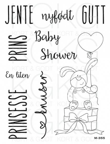 Kort & Godt - M-355 - Nyfødt