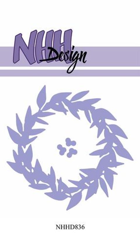 NHH Design - NHHD836 - Dies - Misteltoe Wreath