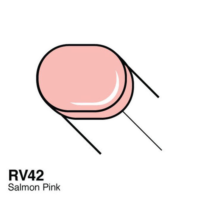 Hovedbilde Copic - Sketch Marker - RV42 - SALMON PINK