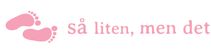 Washi Tape - SÅ LITEN... - Rosa på hvit (kremgul)