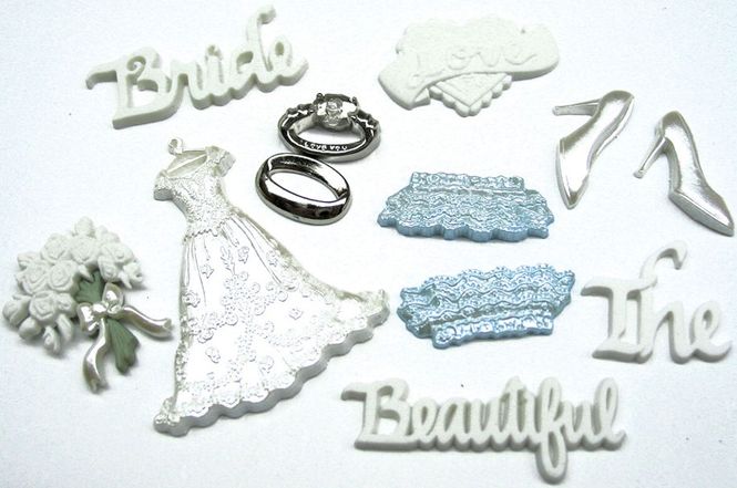 Hovedbilde Dress it up - Buttons - 2666 - Memory Mates - Bride