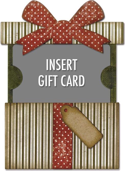Hovedbilde Sizzix - Thinlits - 662417 - Tim Holtz - Gift Card Package