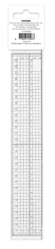 Studio Light - Precision Ruler Metal Edge - 30cm