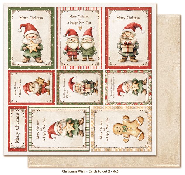 Maja Design - 1468 - Christmas Wish - 6x6 Paper Pack