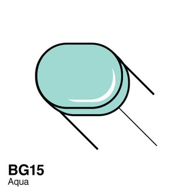 Hovedbilde Copic - Sketch Marker - BG15 - AQUA 
