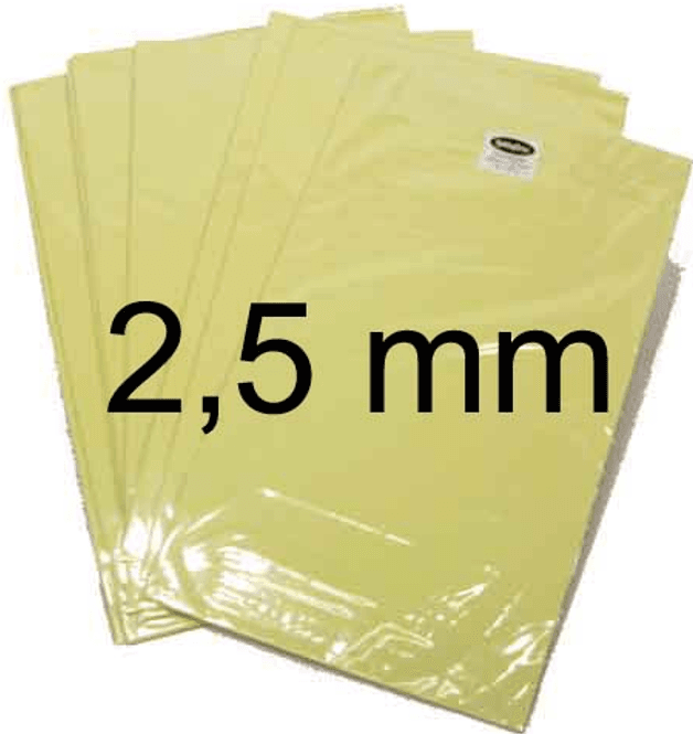 Hovedbilde Dobbeltklebende Skumplate - 2.5mm - A4 - 1 stk