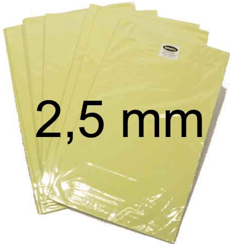 Dobbeltklebende Skumplate - 2.5mm - A4 - 1 stk