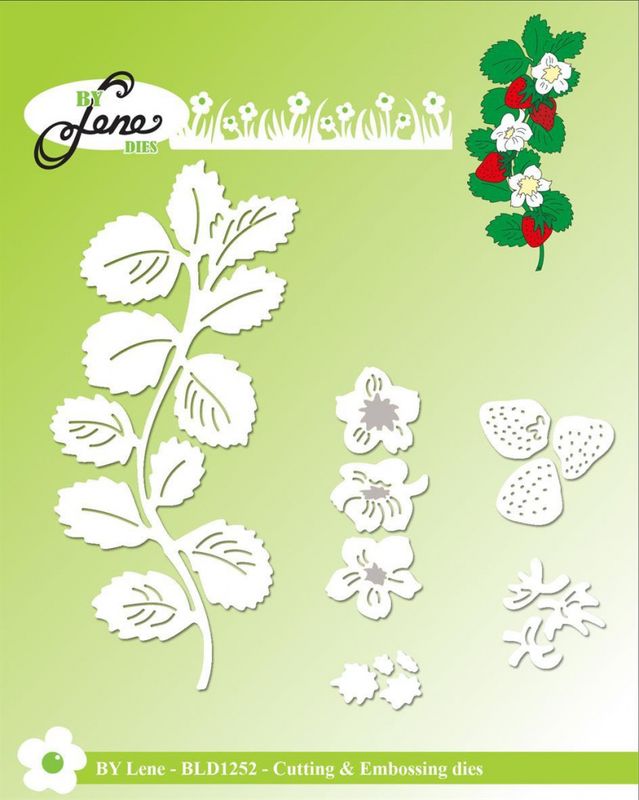 By Lene - Dies - BLD1252 - Strawberry Vine