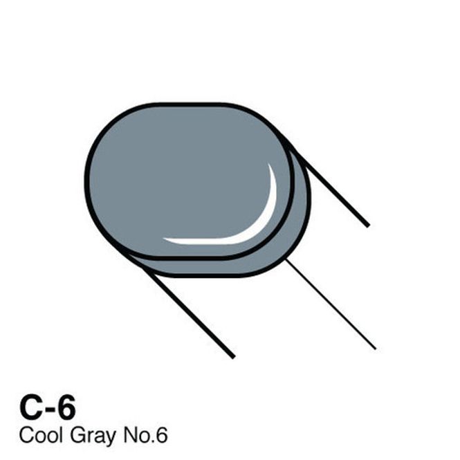 Hovedbilde Copic - Sketch Marker - C-6 - COOL GRAY