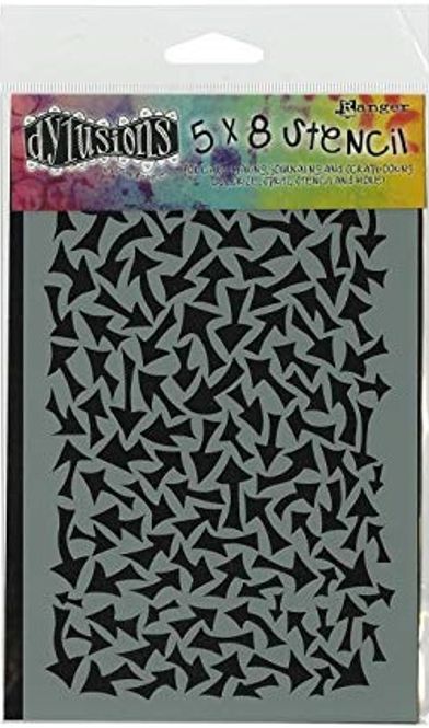 Hovedbilde Dyan Reaveley - Dylusions Stencil 5X8 - 44321 - Arrows
