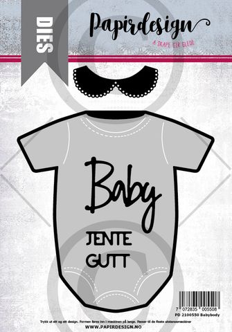 Hovedbilde Papirdesign Dies PD2100550 - Babybody