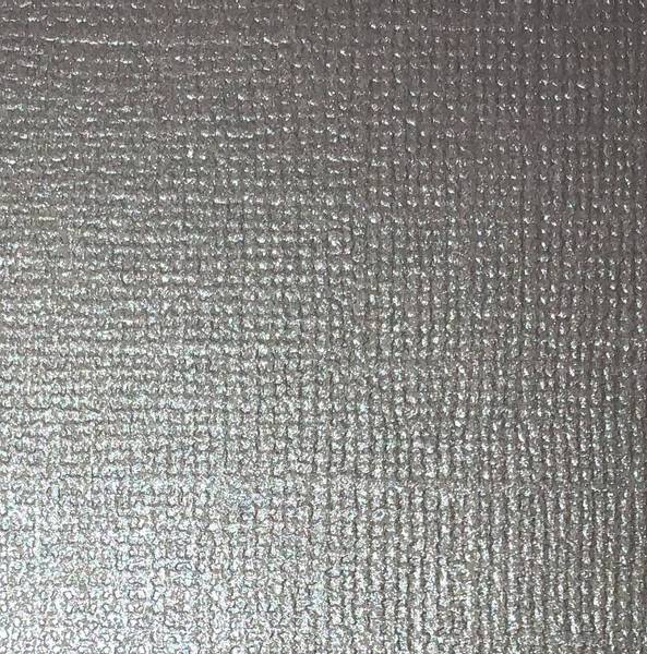 Canvas Cardstock - 12x12 - P20 - Pearl Silver - 10 pk