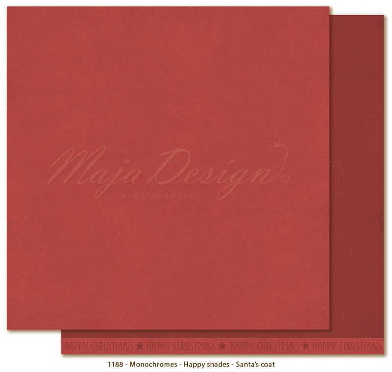 Maja Design - 1188 - Monochromes - Happy shades - Santa´s coat