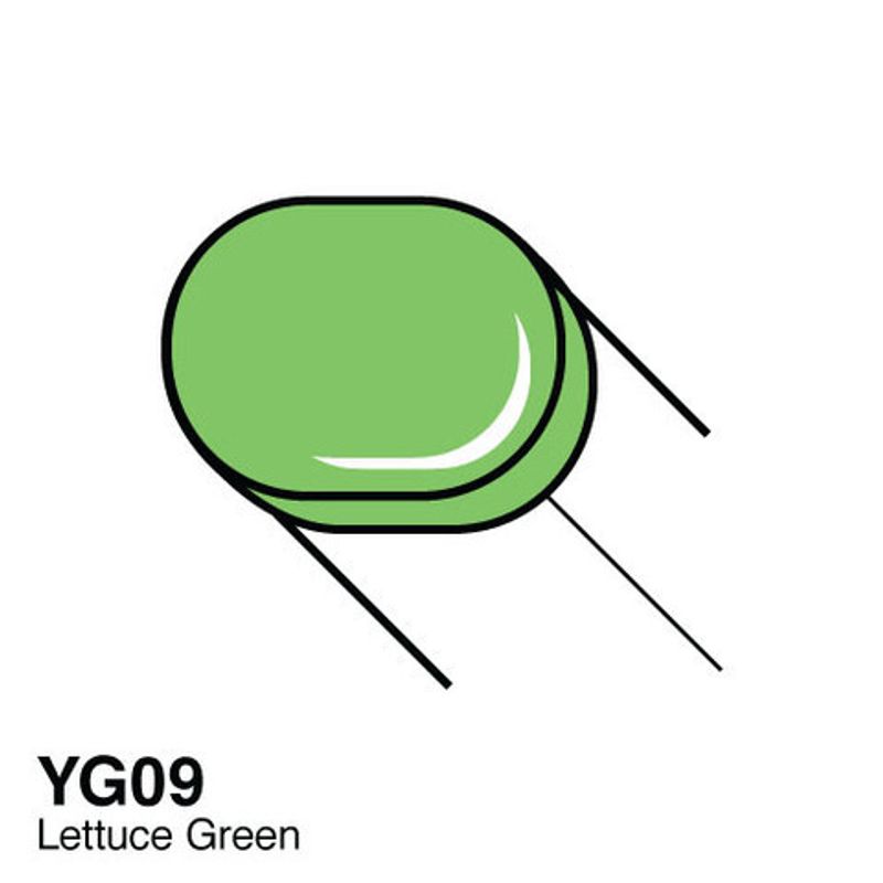 Copic - Sketch Marker - YG09 - LETTUCE GREEN