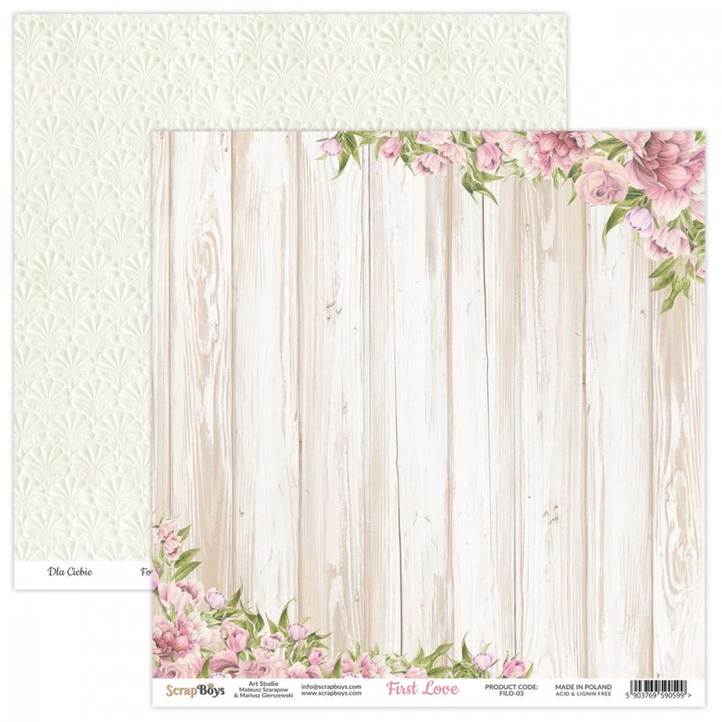 ScrapBoys - First Love - 12x12 - FILO-03
