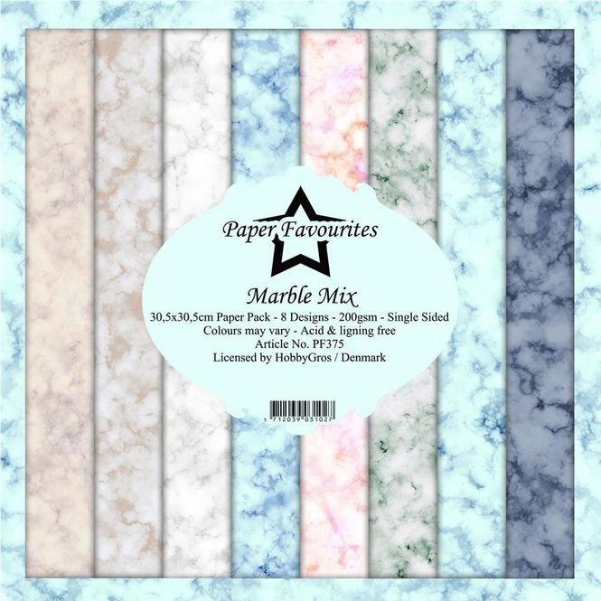 Hovedbilde Paper Favourites - 12x12 Paper Pack - PF375 - Marble Mix