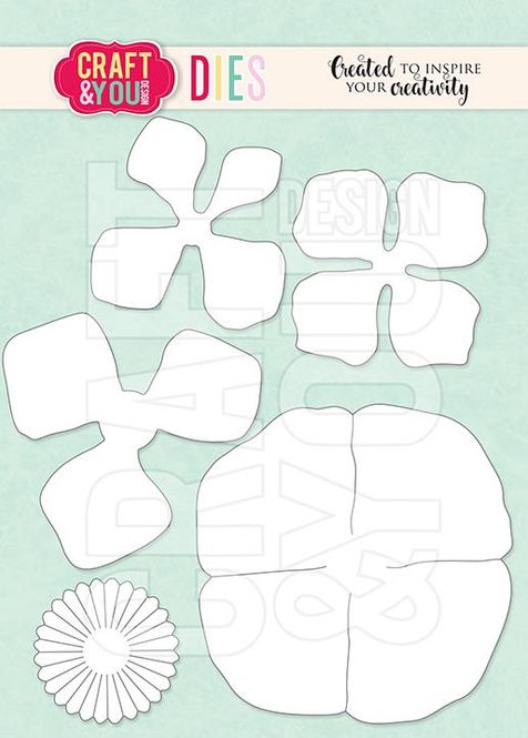 Hovedbilde Craft & You - Dies - CW141 - Anemone Blossom