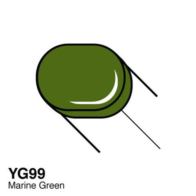 Hovedbilde Copic - Sketch Marker - YG99 - MARINE GREEN