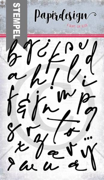 Papirdesign - Stempel - PD2000363 - Alfabet 3