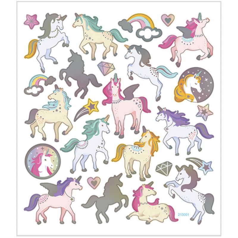 Creotime - Stickers - 29171 - Unicorns