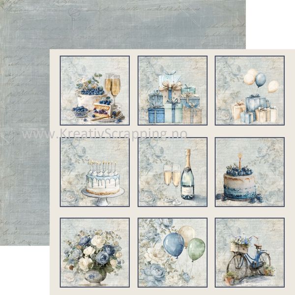 Reprint - 12x12 - RP0714 - Hip Hip Hooray - Tags Hooray