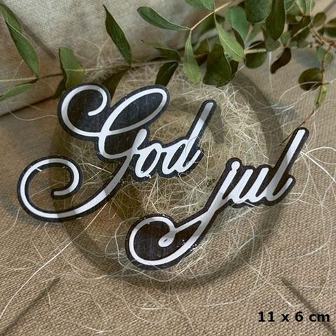 Hovedbilde Papirdesign Dies PD 1425 - God Jul 26 