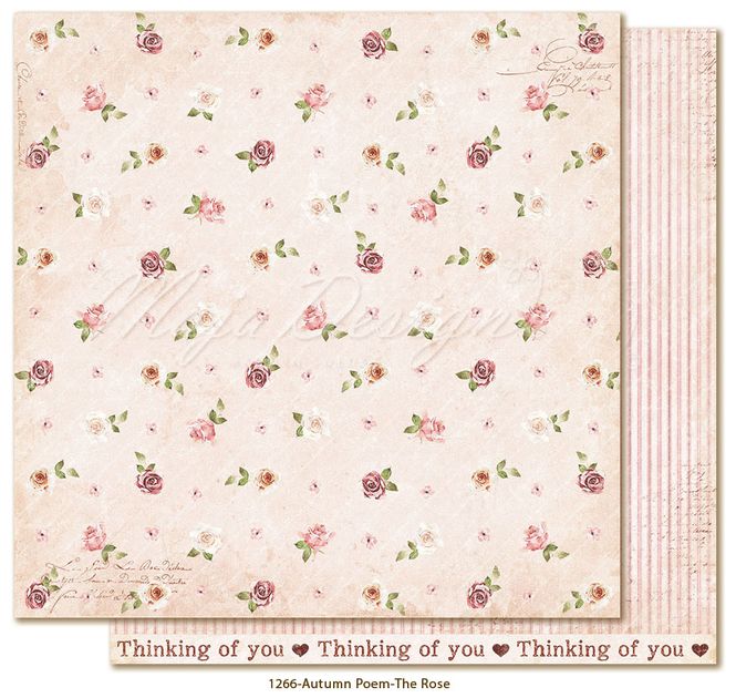Hovedbilde Maja Design - 1266 - Autumn Poem - The Rose