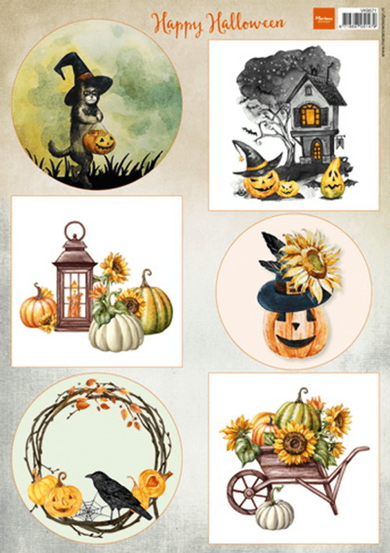 Marianne Design - Klippeark VK9571 - Happy Halloween