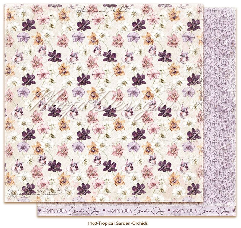 Maja Design - 1160 - Tropical Garden - Orchids