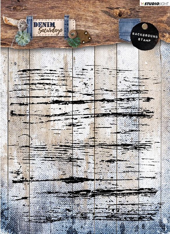 Studiolight - 330 - Stamps - 14x14cm - Denim Saturdays