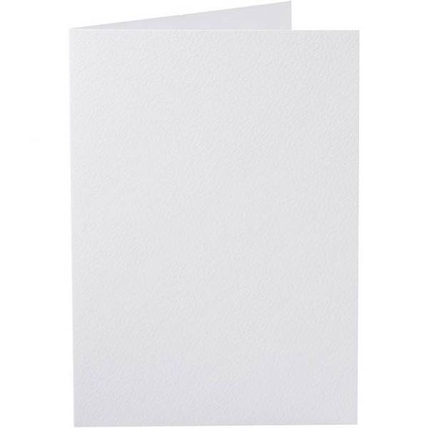 Happy Moments - Kort 10,5x15 cm - 220g - Hvit - 10 stk