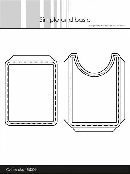 Simple and basic - Dies - SBD044 - Pocket & Flap - Add on
