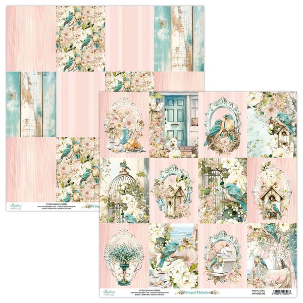 Mintay - MEL - 12x12 Paper Set - Winged Melodies