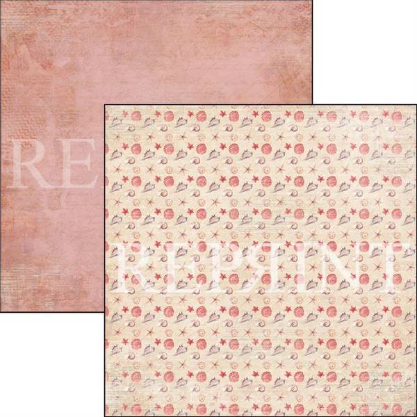 Reprint - 12x12 - RP0334 - At the Beach - Shells