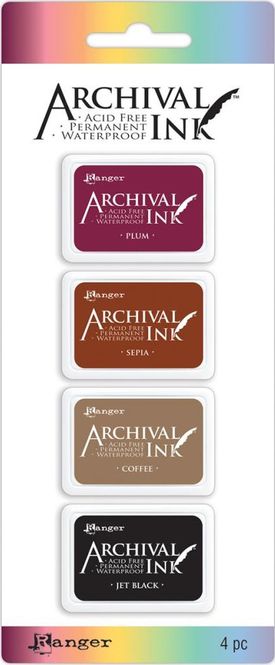 Hovedbilde Ranger - Archival ink pads - mini - Kit #2