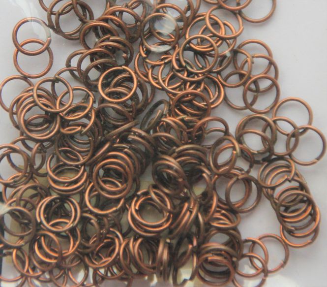 Hovedbilde Kort & Godt - Metall Jumprings - 5mm - Kobber- ca200stk