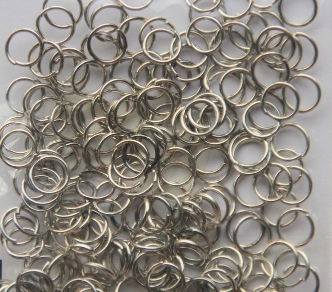 Hovedbilde Kort & Godt - Metall Jumprings - 5mm - Sølv - ca200stk