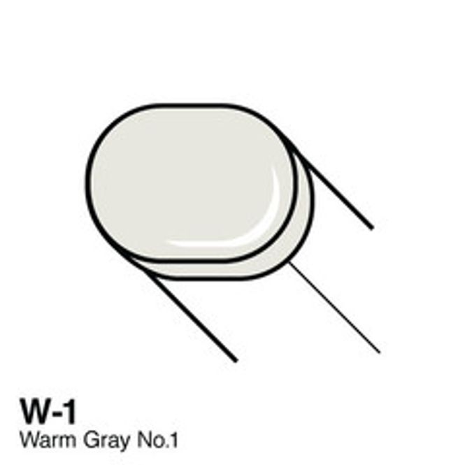 Hovedbilde Copic - Sketch Marker - W1 - WARM GRAY NO.1