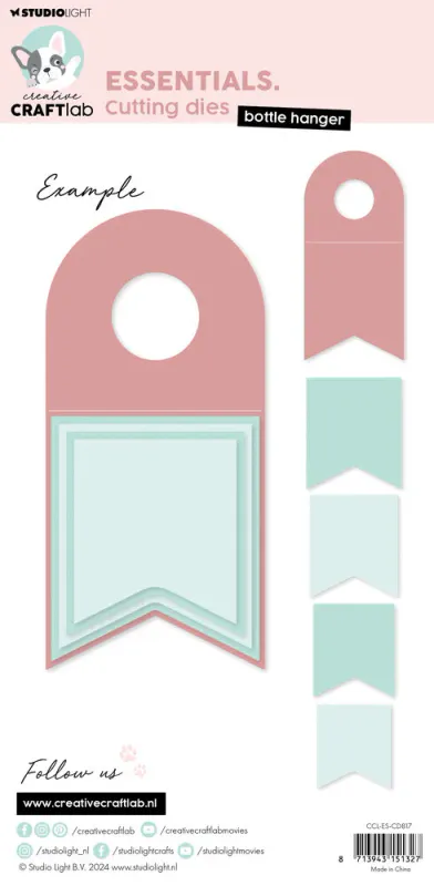 Studio Light - Dies - CD817 - Craftlab - Bottle Hanger