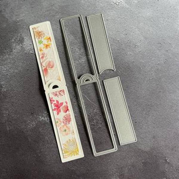 Simple and basic - Dies - SBD242 - Long narrorw tag with add-ons