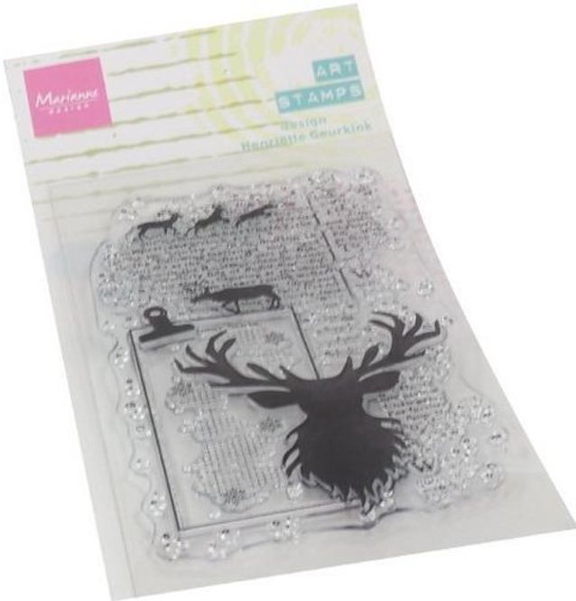 Hovedbilde Marianne Design - MM1637 - Clearstamp - Deer