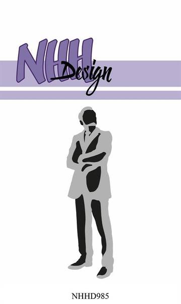 NHH Design - NHHD985 - Layered Dies - Man in suit #2