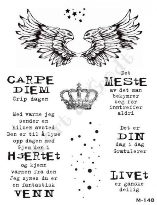 Hovedbilde Kort & Godt - M-148 - Carpe Diem