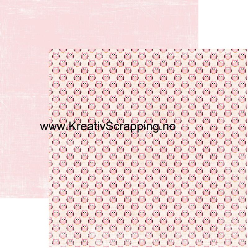 Reprint - 12x12 - RP0486 - Love is in the air - Owl