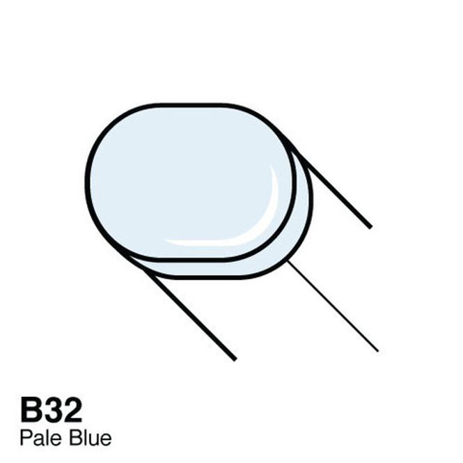 Hovedbilde Copic - Sketch Marker - B32 - PALE BLUE