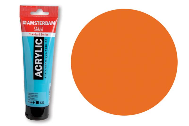 Amsterdam - Acrylic Standard - 120ml - 311 Vermilion