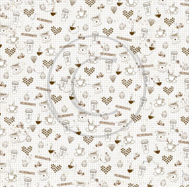 Hovedbilde Papirdesign - PD17270 - Kaffepause - Kaffepause