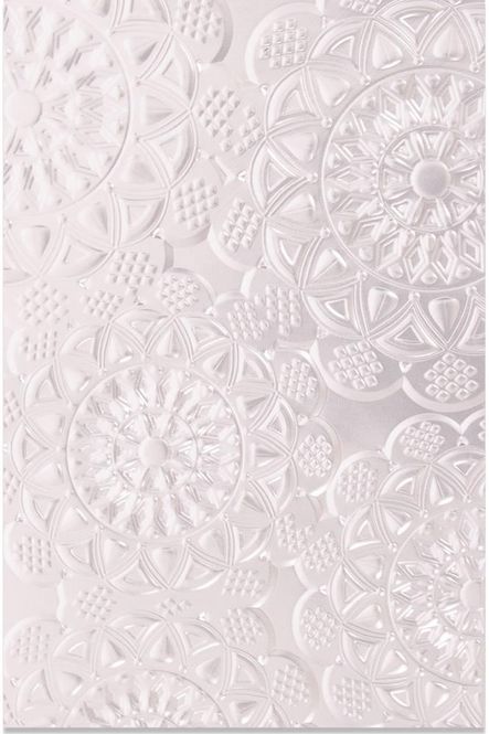 Hovedbilde Sizzix - 662265 - 3-D Textured Impressions - A6 - Doily