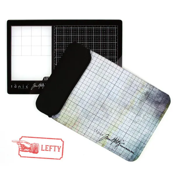 Tim Holtz - 2632E - Travel Glass Mat - 10.25x15.7